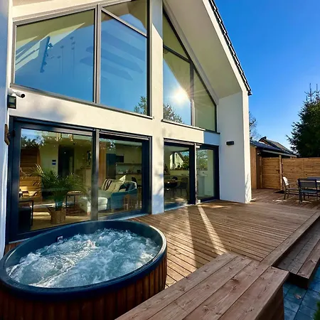 Dom Na Kaszubach Z Sauna I Jacuzzi - Dobrego Villa